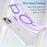 For iPhone 16 Plus MagSafe Frosted Translucent TPU + PC Full Coverage Phone Case(Dark Purple)