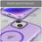 For iPhone 16 Plus MagSafe Frosted Translucent TPU + PC Full Coverage Phone Case(Dark Purple)