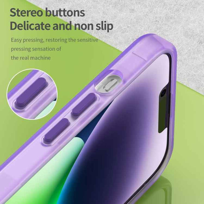 For iPhone 16 Plus MagSafe Frosted Translucent TPU + PC Full Coverage Phone Case(Dark Purple)