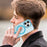 For iPhone 16 Pro MagSafe Frosted Translucent TPU + PC Full Coverage Phone Case(Blue)