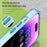 For iPhone 16 Pro MagSafe Frosted Translucent TPU + PC Full Coverage Phone Case(Blue)