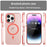 For iPhone 16 Pro MagSafe Frosted Translucent TPU + PC Full Coverage Phone Case(Red)