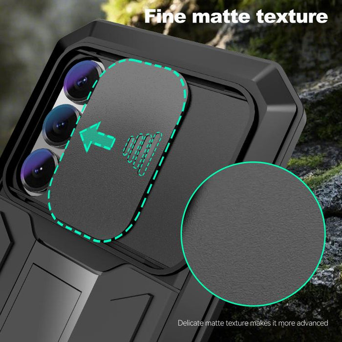 R-JUST Sliding Camera Life Waterproof Holder Phone Case, For Samsung Galaxy S26+ 5G, For Samsung Galaxy S26 Ultra 5G, For Samsung Galaxy S26 5G, For Samsung Galaxy S25 Edge 5G, For Samsung Galaxy S25 5G, For Samsung Galaxy S25+ 5G                      ...