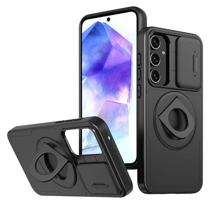 Camshield MagSafe Ring Holder Armor Phone Case, For Samsung Galaxy A15 5G, For Samsung Galaxy A55 5G, For Samsung Galaxy A35 5G, For Samsung Galaxy S24 Ultra 5G, For Samsung Galaxy A05 4G, For Samsung Galaxy A25 5G, For Samsung Galaxy S23 FE 5G��������...