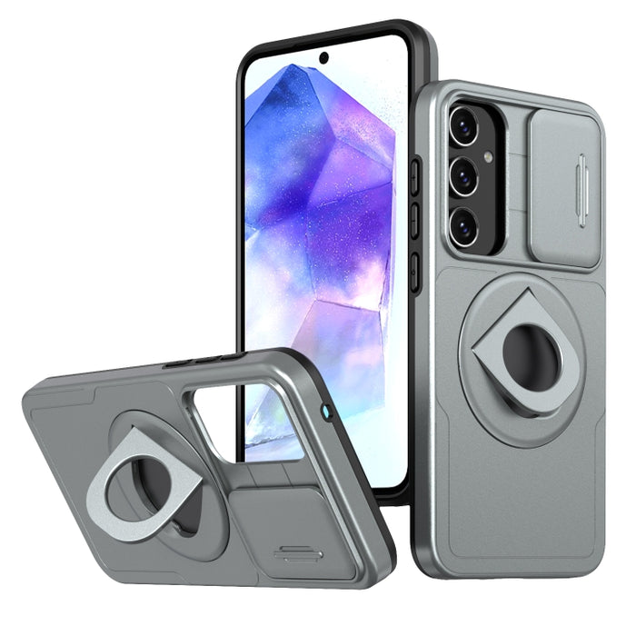 Camshield MagSafe Ring Holder Armor Phone Case, For Samsung Galaxy A15 5G, For Samsung Galaxy A55 5G, For Samsung Galaxy A35 5G, For Samsung Galaxy S24 Ultra 5G, For Samsung Galaxy A05 4G, For Samsung Galaxy A25 5G, For Samsung Galaxy S23 FE 5G��������...