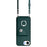 For iPhone 16e Organ Card Bag Ring Holder Phone Case with Long Lanyard(Green)