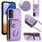 Organ Card Bag Ring Holder Phone Case with Long Lanyard, For Samsung Galaxy A25 5G, For Samsung Galaxy S23 FE 5G, For Samsung Galaxy A24 4G, For Samsung Galaxy A04e/M04/F04 4G, For Samsung Galaxy A34 5G, For Samsung Galaxy A54 5G�����������������������...