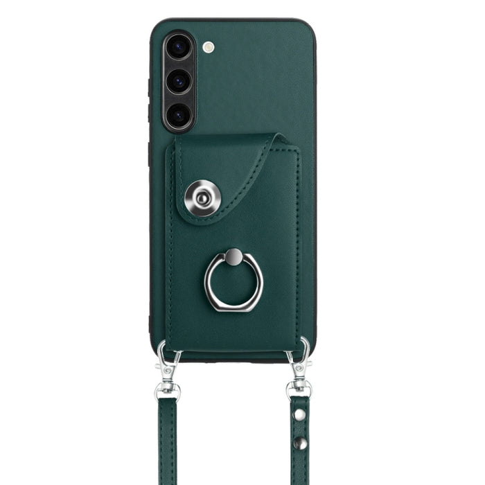 Organ Card Bag Ring Holder Phone Case with Long Lanyard, For Samsung Galaxy S23 5G, For Samsung Galaxy A14 5G, For Samsung Galaxy A04 4G, For Samsung Galaxy A13 5G / A04s, For Samsung Galaxy S20 FE, For Samsung Galaxy A23 165.4mm�����������������������...