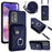 Organ Card Bag Ring Holder Phone Case with Long Lanyard, For Samsung Galaxy A13 4G, For Samsung Galaxy S22 Ultra 5G, For Samsung Galaxy S22+ 5G, For Samsung Galaxy S22 5G, For Samsung Galaxy S21 FE 5G, For Samsung Galaxy A52 5G, For Samsung Galaxy A12