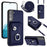 Organ Card Bag Ring Holder Phone Case with Long Lanyard, For Samsung Galaxy A13 4G, For Samsung Galaxy S22 Ultra 5G, For Samsung Galaxy S22+ 5G, For Samsung Galaxy S22 5G, For Samsung Galaxy S21 FE 5G, For Samsung Galaxy A52 5G, For Samsung Galaxy A12