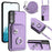 Organ Card Bag Ring Holder Phone Case with Long Lanyard, For Samsung Galaxy A13 4G, For Samsung Galaxy S22 Ultra 5G, For Samsung Galaxy S22+ 5G, For Samsung Galaxy S22 5G, For Samsung Galaxy S21 FE 5G, For Samsung Galaxy A52 5G, For Samsung Galaxy A12