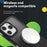 For iPhone 15 Pro Max TGVIS Vigor Series Airbag MagSafe Magnetic Phone Case(Transparent Grey)