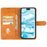 For iPhone 16 Plus Leather Phone Case(Brown)