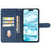 For iPhone 16 Leather Phone Case(Blue)