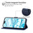 For iPhone 16 Leather Phone Case(Blue)