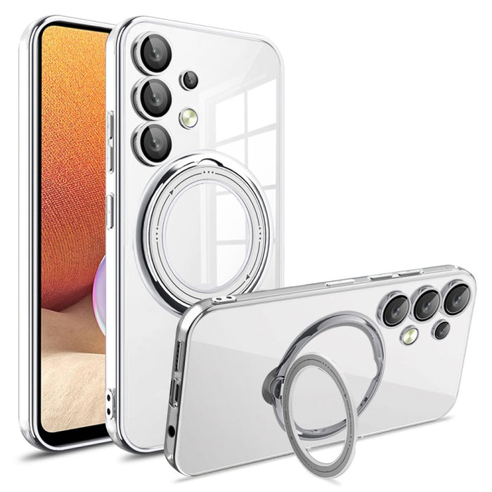 Electroplating MagSafe 360 Degree Rotation Holder Shockproof Phone Case, For Samsung Galaxy A32 4G, For Samsung Galaxy A52 4G / A52 5G, For Samsung Galaxy A53