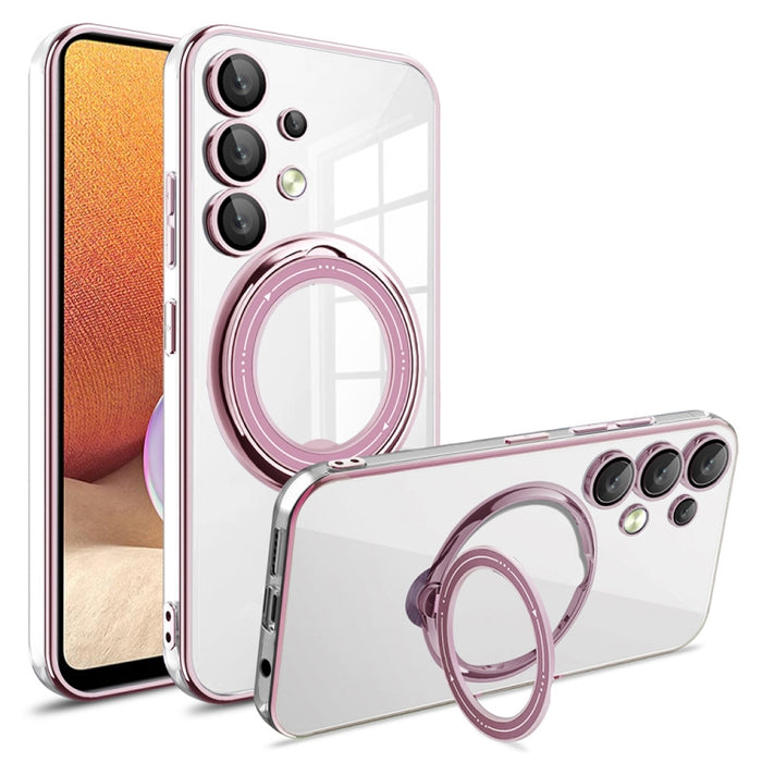 Electroplating MagSafe 360 Degree Rotation Holder Shockproof Phone Case, For Samsung Galaxy A32 4G, For Samsung Galaxy A52 4G / A52 5G, For Samsung Galaxy A53