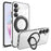 Electroplating MagSafe 360 Degree Rotation Holder Shockproof Phone Case, For Samsung Galaxy A55, For Samsung Galaxy A35, For Samsung Galaxy S24 Ultra, For Samsung Galaxy S24+, For Samsung Galaxy S24, For Samsung Galaxy A15, For Samsung Galaxy A05������...
