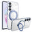 Electroplating MagSafe 360 Degree Rotation Holder Shockproof Phone Case, For Samsung Galaxy A55, For Samsung Galaxy A35, For Samsung Galaxy S24 Ultra, For Samsung Galaxy S24+, For Samsung Galaxy S24, For Samsung Galaxy A15, For Samsung Galaxy A05������...