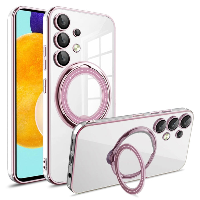Electroplating MagSafe 360 Degree Rotation Holder Shockproof Phone Case, For Samsung Galaxy A32 4G, For Samsung Galaxy A52 4G / A52 5G, For Samsung Galaxy A53