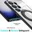 Electroplating MagSafe 360 Degree Rotation Holder Shockproof Phone Case, For Samsung Galaxy A24 4G / A25, For Samsung Galaxy A25 5G Global, For Samsung Galaxy S23 FE 5G, For Samsung Galaxy A23 4G / A23 5G, For Samsung Galaxy A14 4G / A14 5G������������...