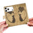 For iPhone 17 Pro Max Pen Heart Cat Embossed Leather Phone Case(Apricot)