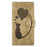 For iPhone 17 Air Pen Heart Cat Embossed Leather Phone Case(Apricot)