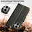 LC.IMEEKE Calf Texture Horizontal Flip Leather Case For iPhone 17(Black)