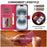 LC.IMEEKE Calf Texture Horizontal Flip Leather Case For iPhone 17(Red)