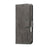 LC.IMEEKE Calf Texture Horizontal Flip Leather Case For iPhone 17(Grey)