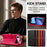 LC.IMEEKE Calf Texture Horizontal Flip Leather Case For iPhone 17 Air(Red)