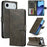 LC.IMEEKE Calf Texture Horizontal Flip Leather Case For iPhone 17 Air(Grey)