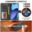 LC.IMEEKE Calf Texture Horizontal Flip Leather Case For iPhone 17 Air(Grey)
