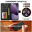 LC.IMEEKE Calf Texture Horizontal Flip Leather Case For iPhone 17 Pro Max(Black)