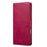LC.IMEEKE Calf Texture Horizontal Flip Leather Case For iPhone 17 Pro Max(Red)