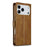 LC.IMEEKE Calf Texture Horizontal Flip Leather Case For iPhone 17 Pro Max(Yellow)