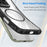 For iPhone 17 Pro Max Carbon Fiber Texture MagSafe Translucent Phone Case(Black)
