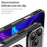 For iPhone 17 Pro Max Carbon Fiber Texture MagSafe Translucent Phone Case(Black)