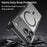 For iPhone 17 Pro Max Carbon Fiber Texture MagSafe Translucent Phone Case(Black)