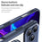 For iPhone 17 Pro Max Carbon Fiber Texture MagSafe Translucent Phone Case(Blue)