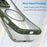 For iPhone 17 Pro Max Carbon Fiber Texture MagSafe Translucent Phone Case(Green)