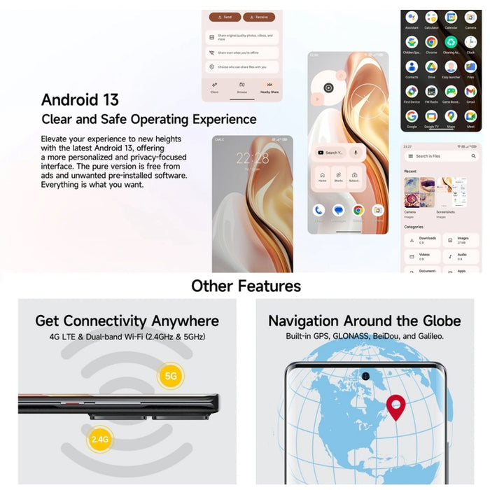Ulefone Note 17 Pro, Screen Fingerprint, 6.78 inch Android 13 MediaTek Helio G99 MTK6789 Octa Core, NFC, Network: 4G