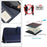 For iPhone 17 Pro Cat Rat Embossed Pattern RFID Leather Phone Case with Lanyard(Blue)