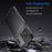 For iPhone 17 Pro Max Thunderbolt Shockproof Soft TPU Phone Case(Black)