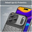 For iPhone 17 Pro Max Thunderbolt Shockproof Soft TPU Phone Case(Black)