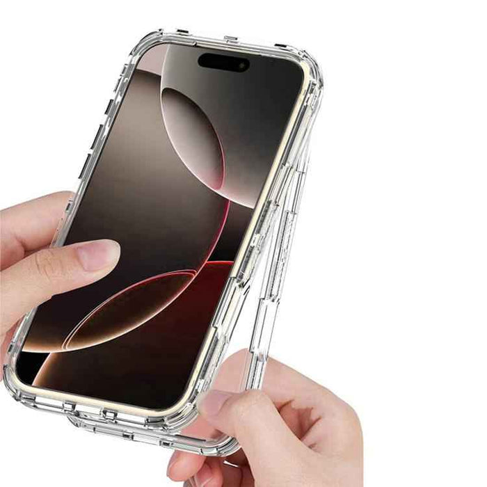 For iPhone 17 Pro Max Acrylic Transparent Phone Case