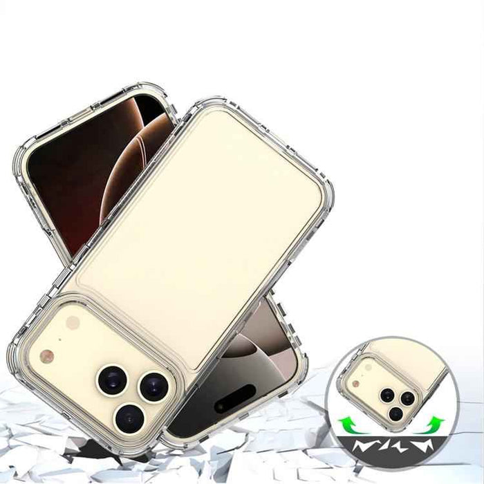 For iPhone 17 Pro Max Acrylic Transparent Phone Case