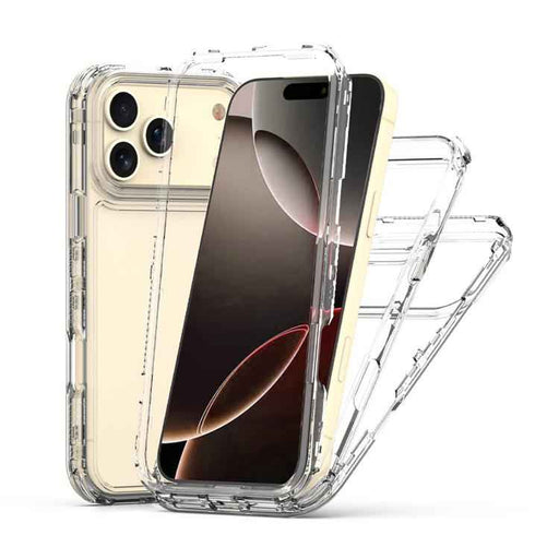 For iPhone 17 Pro Max Acrylic Transparent Phone Case