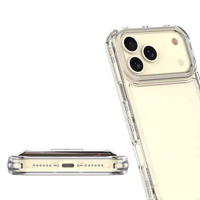 For iPhone 17 Pro Max Acrylic Transparent Phone Case