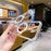 For iPhone 16 Large Hole Camera MagSafe Magnetic Clear Acrylic TPU Case(Transparent)
